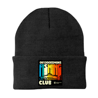 Outdoorsman Fishing Club Embroidered Beanie
